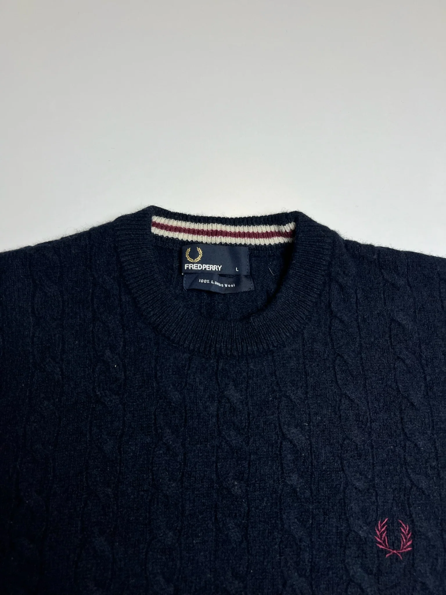 Fred Perry Pullover (L) - Image 3
