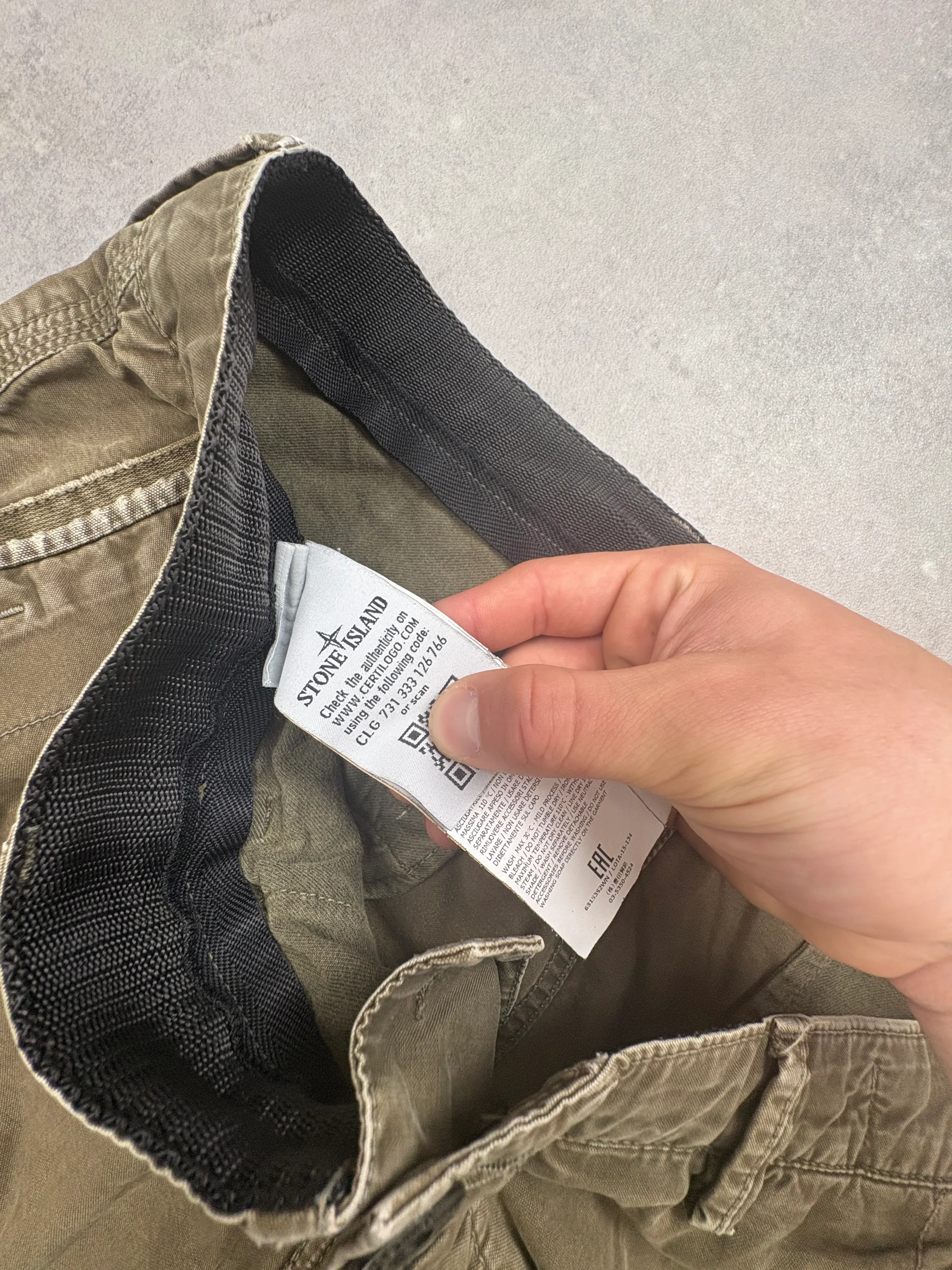 Stone Island Cargo Hose (W36) - Image 3
