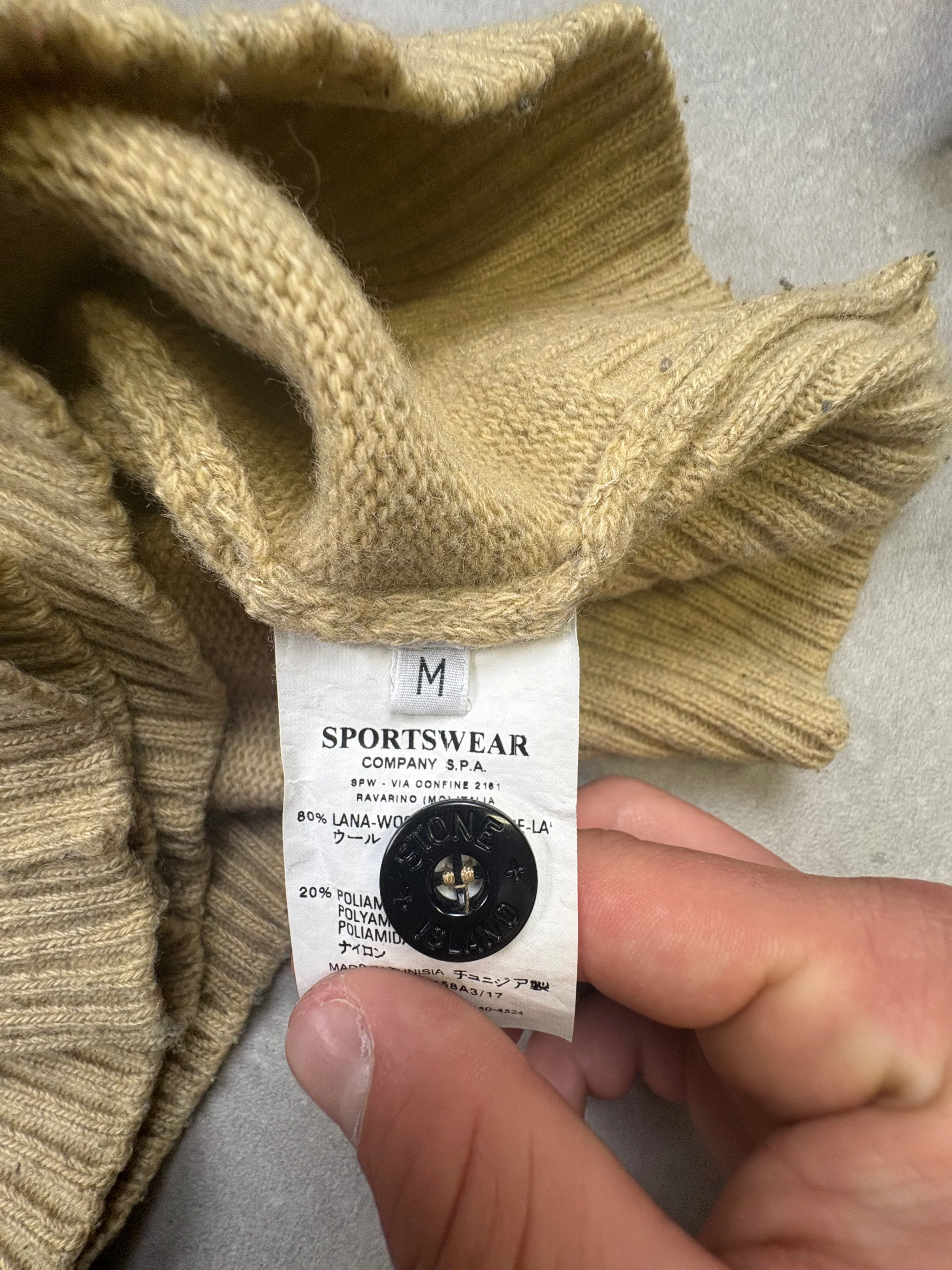 Stone Island Half-Zip (M) - Image 4