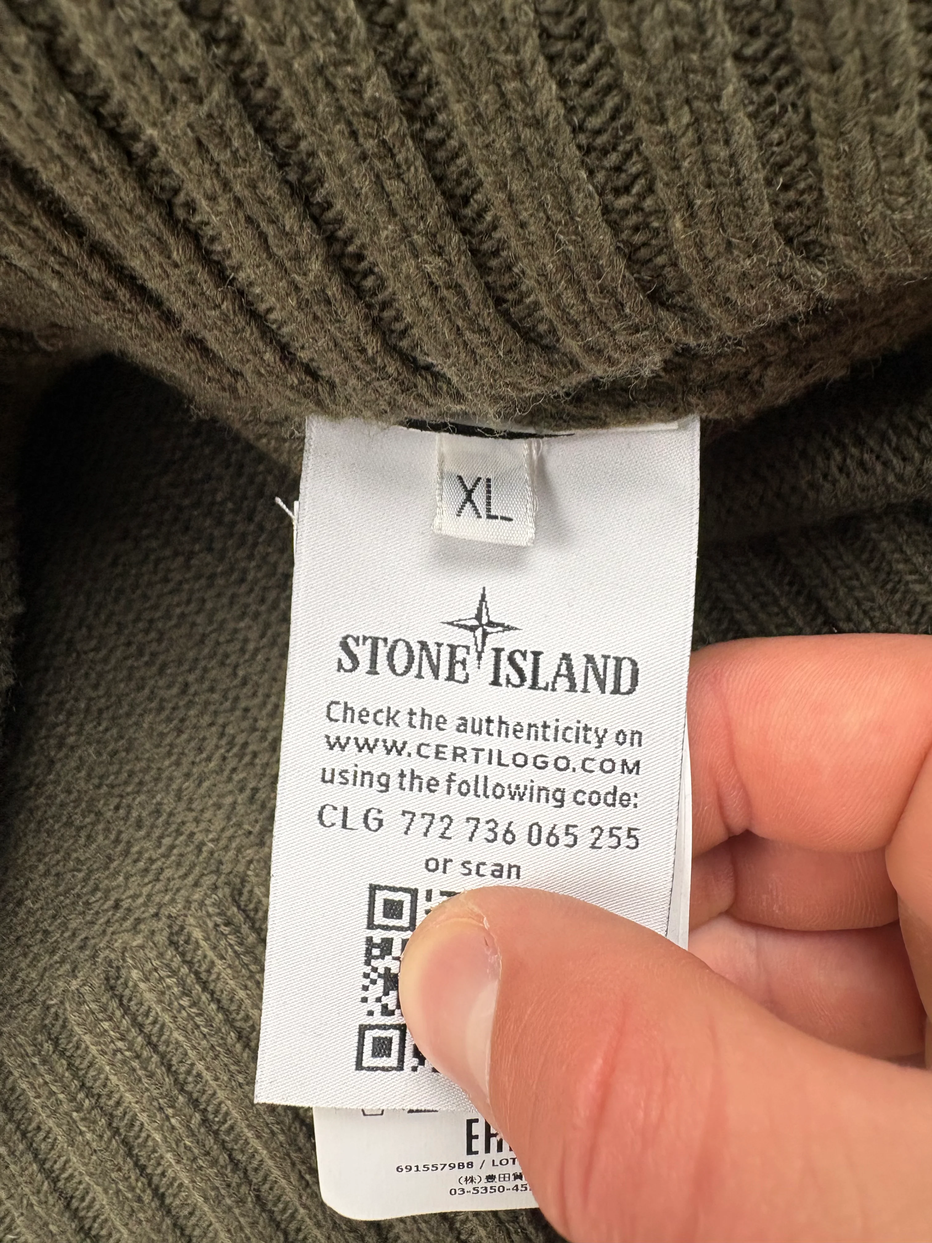 Stone Island Half-Zip (XL) - Image 3