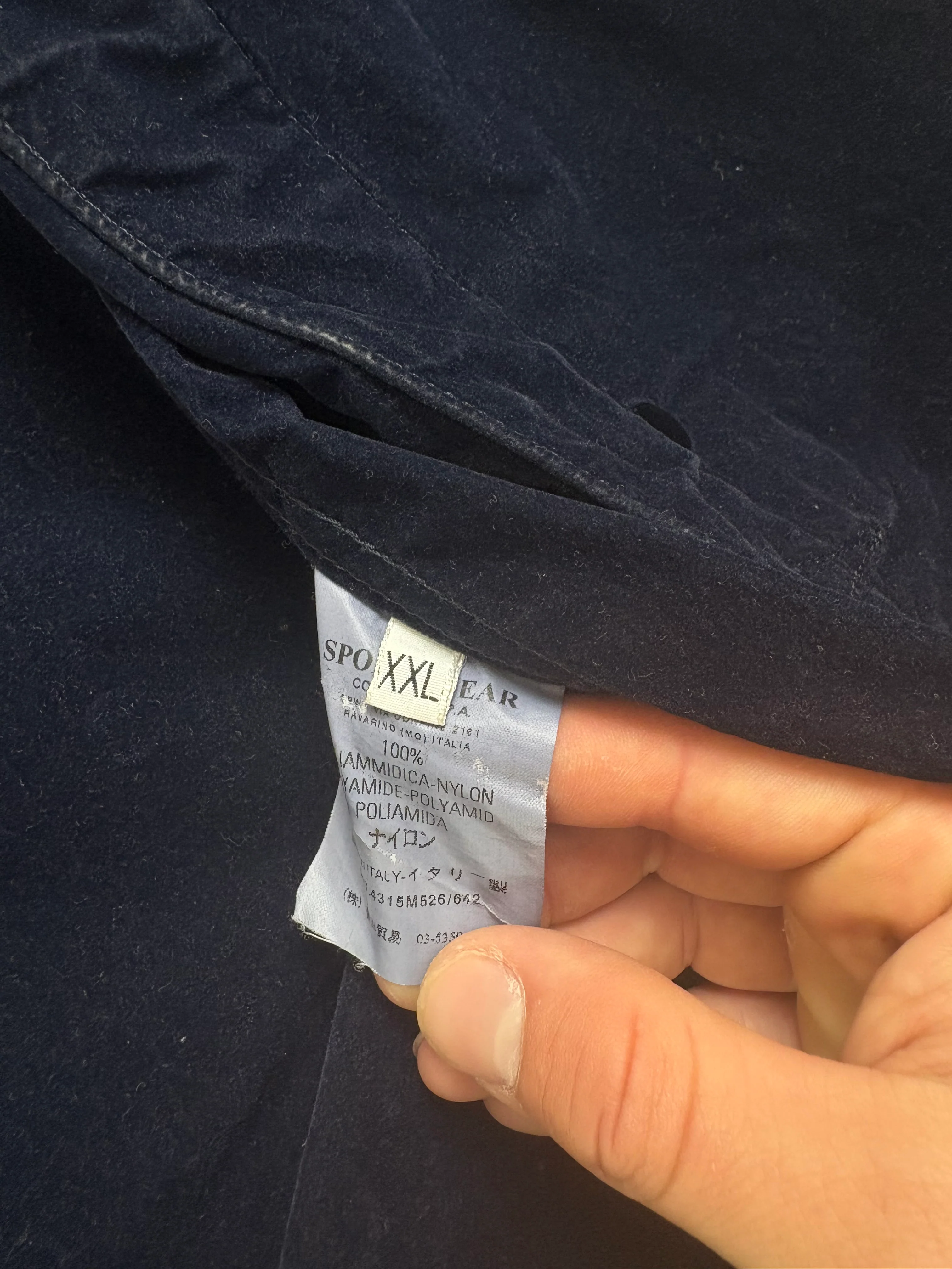 Stone Island Nylon Jacke 2005 (XXL) - Image 6